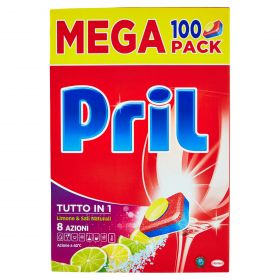 PRIL TUTTO IN 1 8 ACTIONS X 100 TABS