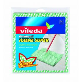 PANNI VILEDA PAVIMENTI IGIENE SUPER X3 P2