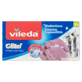 GLIZZI PAGLIETTE SAPONATE VILEDA X 8