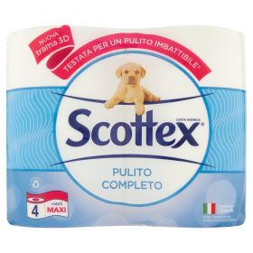 CARTA IGIENICA SCOTTEX MAXI X 4