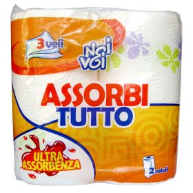 NOI&VOI ASCIUGATUTTO 3 V.DECOR. X 2PZ