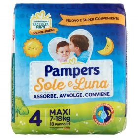 PAMPERS SOLE&LUNA MAXIX18