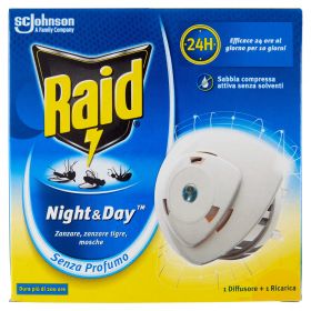 RAID NIGHT & DAY ZANZARE BASE 1H + 1 RIC.