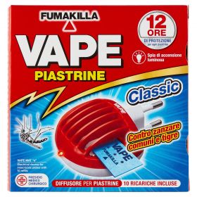 VAPE ELETTROEMANATORE PIASTRINE + 10 PIASTRINE