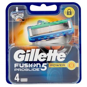 GILLETTE FUSION PROGLIDE LAME POWERX4