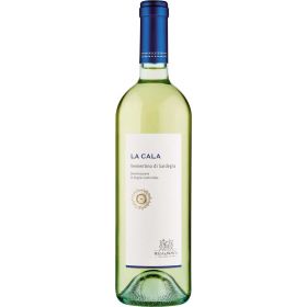 V.VERMENTINO DOC LA CALA  SELLA E MOSCA CL 75 13°