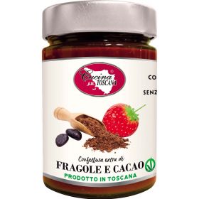 CONF.EX DI FRAGOLE E CACAO GR.320 CUCINA TOSCANA