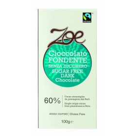 CIOCCOLATO FONDENTE 60%  S/Z GR100 OTTO