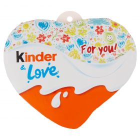 SNACK FERR.KINDER LOVE CUORE GR37X30