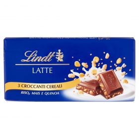 TAVOLETTE LINDT LATTE 3 CEREALI GR.100