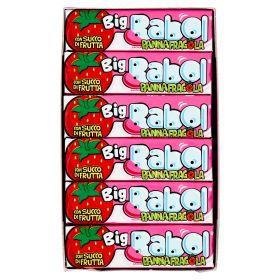 GOMME BIG BABOL PANNA FRAGOLA