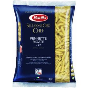 PASTA S.ORO CHEF BARIL.PENNETTE RIGATE N72 KG1