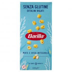 PASTA BARILLA SENZA GLUTINE DITALINI 400 GR.