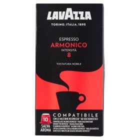 CAPSULA CAFFE'LAVAZZA COMP.NESPRESSO ARMONICO X 10