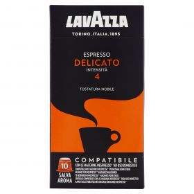 CAPSULA CAFFE'LAVAZZA COMP.NESPRESSO DELICATO X 10