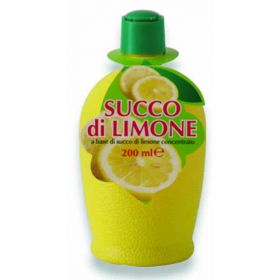 SUCCO LIMONE GF BOTT.PET ML 200