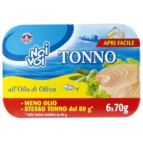 NOI&VOI TONNO OL.OLIVA GR70 X 6