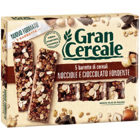 BARRETTA GRANCEREALE NOCCIOLE E CIOCCOLATO GR.135