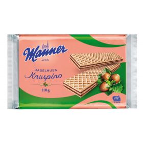 WAFER KNUSPINO NOCCIOLA GR.110 MANNER