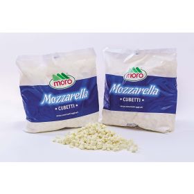 MOZZARELLA MORO CUBETTI BUSTA KG.2