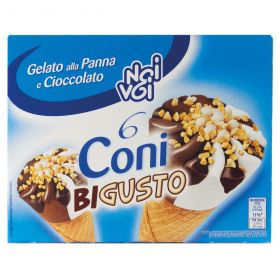 NOI&VOI CONI PANNA CIOCC.X6 GR450