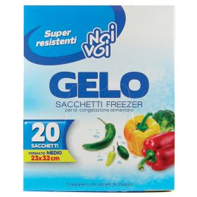 NOI&VOI 20 SACCHETTI GELO FREEZER MEDI