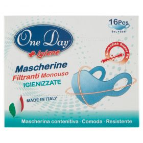 MASCHERINE FILTRANTI MONOUSO IGIENZZATE ONE DAY