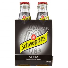 SCHWEPPES CL18X4 SODA BOTT.
