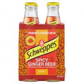 SCHWEPPES CL18X4 SPICY GINGER BEER VTR