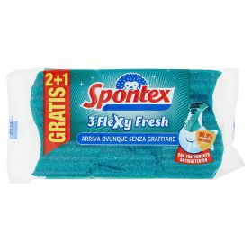 SPUGNA SPONTEX FLEXY FRESH 2+1