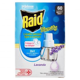 RAID LIQUIDO FAMILY RICARICA 60 NOTTI