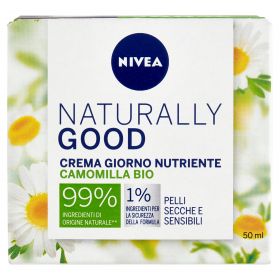 NIVEA FACE CARE NATURALLY GOOD CR.IDRAT.SENS. 50ML