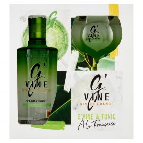 COFANETTO GIN G'VINE FLORAISON+BICCH. CL70 40°