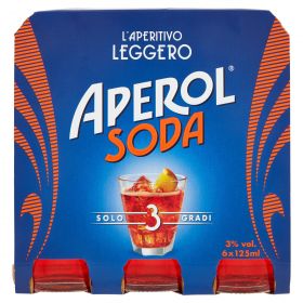 APEROL SODA CL.12,5 X 6 FAM 3°