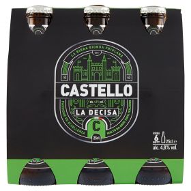 BIRRA CASTELLO DECISA UD.BOTT CL25 5°