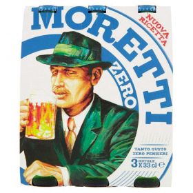 BIRRA MORETTI ZERO CL 33X3   0°