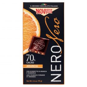 TAVOLETTE NOVI NERONERO GR.75 70% ARANCIA