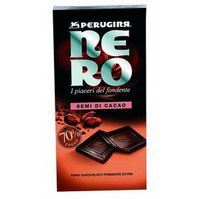 TAV.NERO SEMI DI CACAO PERUG.GR100