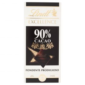 TAVOLETTE LINDT EXEL. NOIR GR100 90%