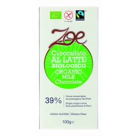 CIOCCOLATO AL LATTE 39%  BIOLOGICO GR100 OTTO