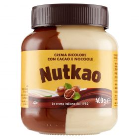 CREMA CACAO BICOLORE NUTKAO GR.400