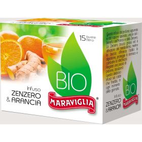 INFUSO ZENZERO E ARAN.BIO MARAV.15 FL