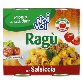 NOI&VOI RAGU CON SALSICCIA IN BARATT. GR.180X2