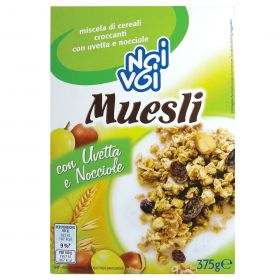 NOI&VOI MUESLI CROCC.NOCCIOLA UVETTA GR375