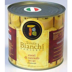 CARCIOFI CUORI 30/40 NAT.TEN.BIANCHI ML2650 100%IT