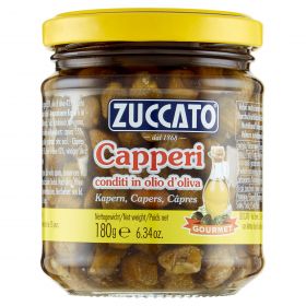 CAPPERI IN OLIO ZUCCATO ML.212