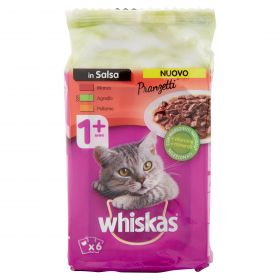WHISKAS PRANZETTI CARNI MIST.50X6