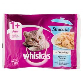 WHISKAS STRACCETTI PESCE G85X4