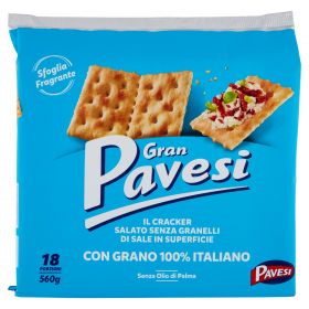 CRACKERS GRAN.PAV.NON SAL.G560