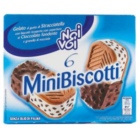 NOI&VOI GEL.MINIBISCOTTI RICOP.X6 GR330